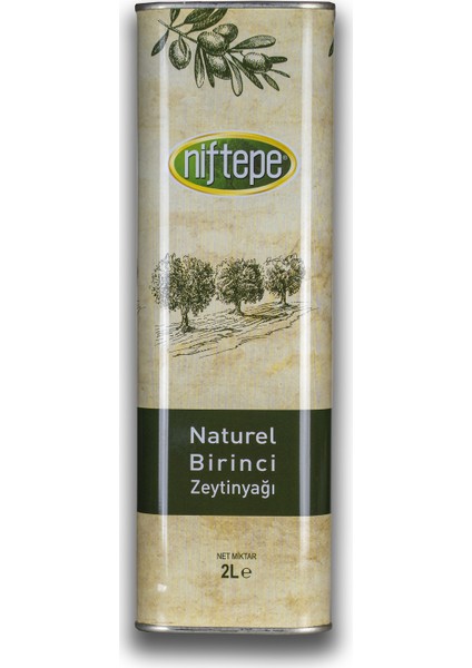 Naturel Birinci Soğuk Sıkım Zeytinyağlarıı 2 lt