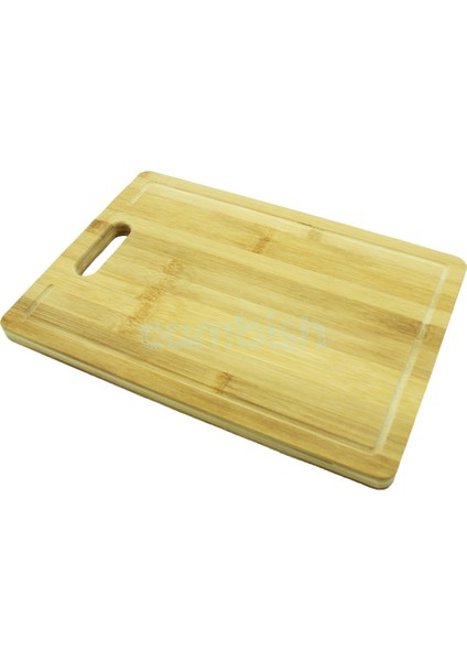 Bamboo Orta Boy Dikdörtgen Kesim Tahtası 24X34 CM