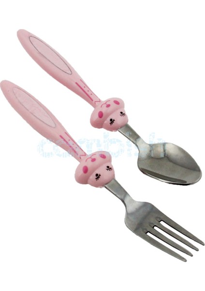 Barones Mama Çatal Kaşık Seti - Pembe modelleri