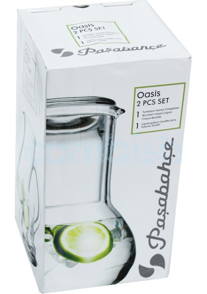 Oasis 2 Parça Sürahi & Bardak Takımı