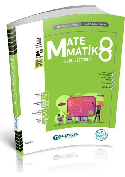 Gezegen Yayıncılık 8.Sınıf Matematik Soru Gezegeni 2019 - 2020