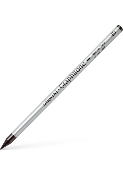 Watersoluble Graphitone Suda Çözünebilen Ağaçsız Grafit Kalem 4B - Medium Wash