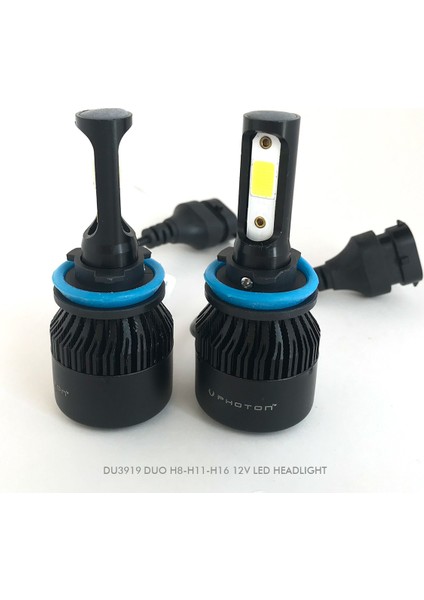 Duo Led Xenon Far Ampulu H1 / H3 / H4 / H7 / H10 / H11/ H27 / 9005 / 9006