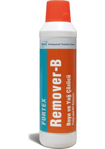 Remover - B Boya Ve Yağ Çözücü Konsantre Çamaşır Leke Sökücü 500 ml