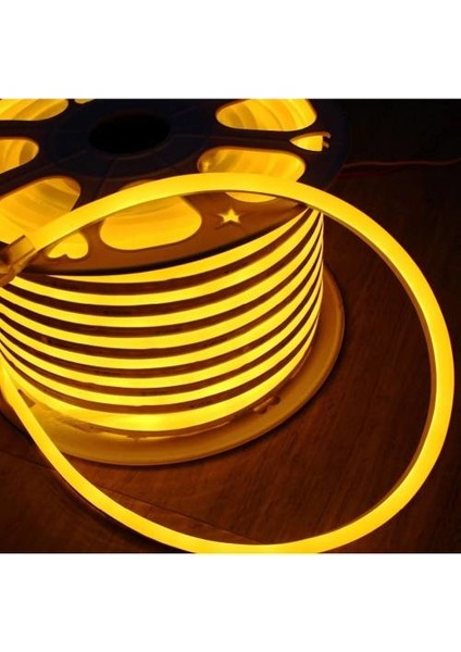 Neon Şerit LED Hortum Mavi Renk 1 m + Fiş