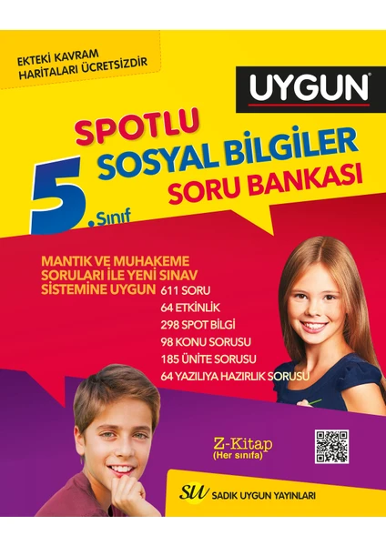 Sadık Uygun Yayınları 5. Sınıf Sosyal Soru Bankası