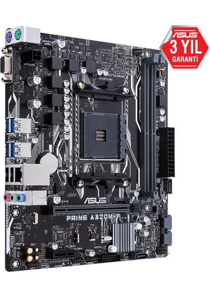 Prime A320M-F Amd A320 DDR4 3200 MHz Am4 mAtx Anakart