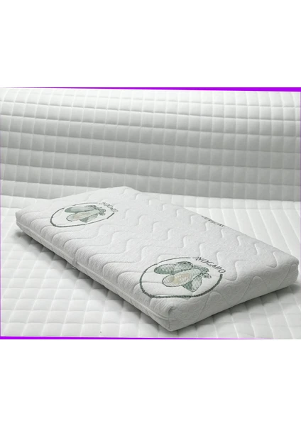 40x90 Avocado  Cotton Lateks Bebek Yatağı 40*90 Latex Yatak 5 cm Thermo + 4 cm Lateks ( 10 cm )