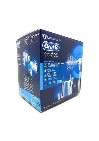 Oxyjet Ağız Duşu Center OC501 + Pro 2000 Diş Fırçası Bakım Seti’