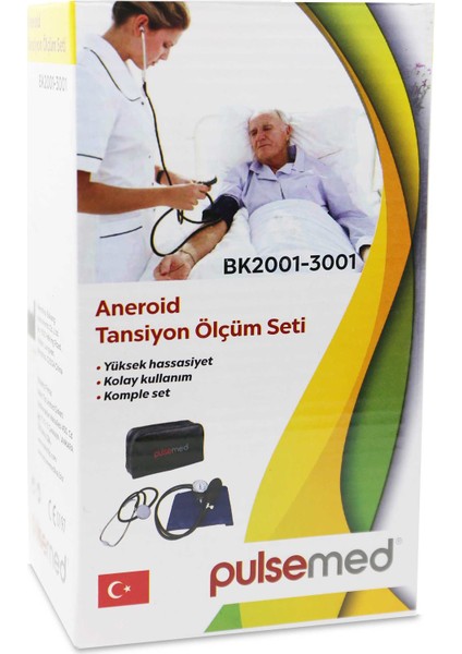 BK2001-3001 Aneroid Tansiyon Ölçüm Seti