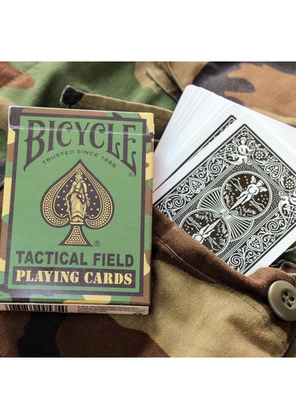 Bicycle Taktik Alan Green Oyun Kartı Destesi Orman Yeşili fiyatları