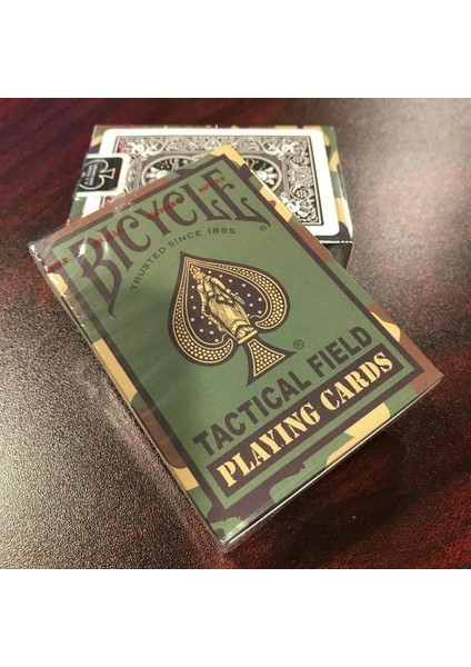 Bicycle Taktik Alan Green Oyun Kartı Destesi Orman Yeşili modelleri