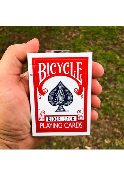 Bicycle Stripper Kart Bulduran Oyun Kartı Destesi Sihir Oyunları Için Rider Back Red Oyun Kağıdı modelleri