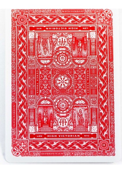 Theory 11 High Victorian Red Oyun Kartı Destesi Premium Oyun Kağıdı modelleri