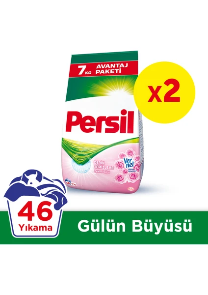 Toz 7 kg 2li Set Gülün Büyüsü