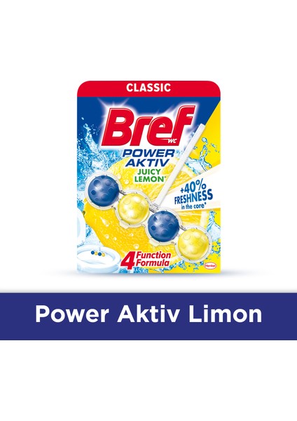 Power Aktif Limon Katı Klozet Blok