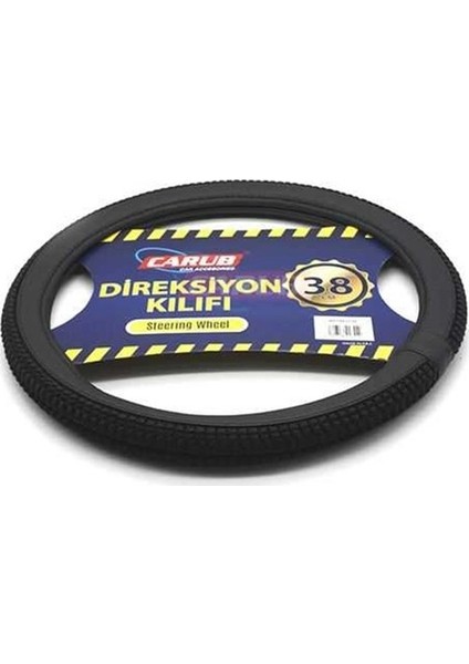 Direksiyon Kılıfı 38 cm Siyah