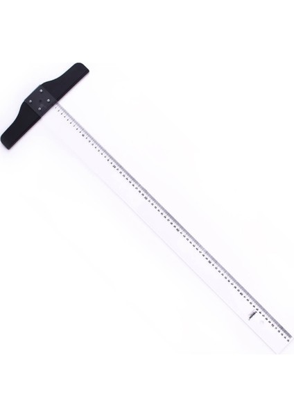 Hataş Ekonomik Mika 75 cm T Cetveli - Siyah Başlık