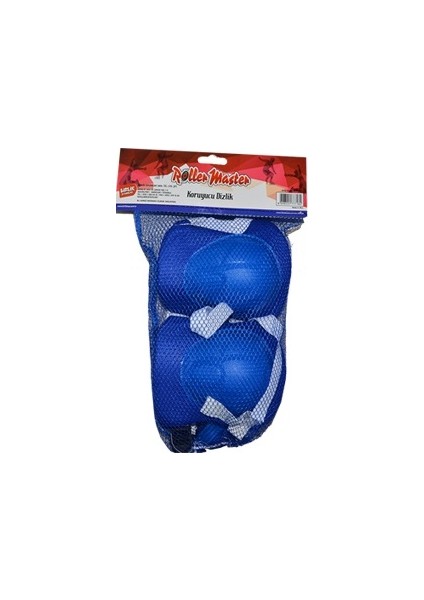 Koruyucu Dizlik Takımı Dizlik, Dirseklik, Eldiven Set Mavi