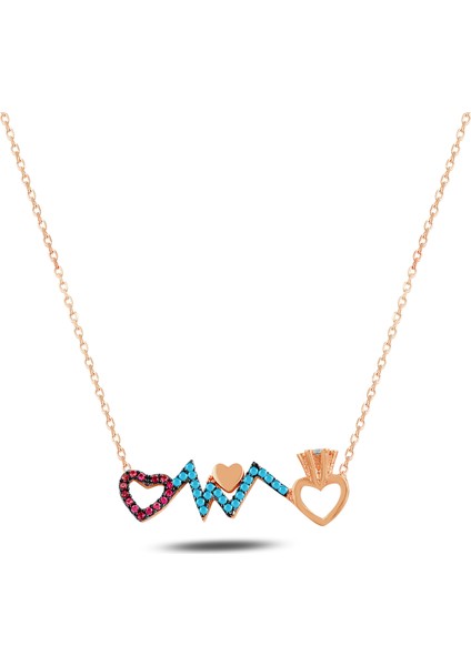 Kalp Ritmi Tektaş Kolye