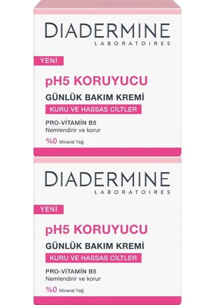 Nemlendirici Bakım Kremi (Kuru Ve Hassas Ciltler İçin) 50 ml x 2 Adet