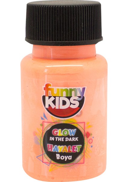 Funny Kids Glow In The Dark Hayalet Boya 50 cc - 4484 Turuncu