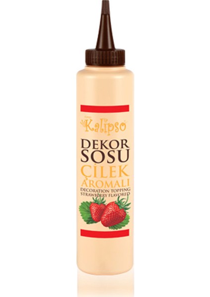 Kalipso Dekor Sos Çilek 750 gr