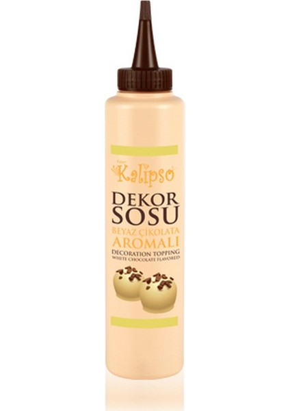 Kalipso Dekor Sos Beyaz Çikolata 750 gr