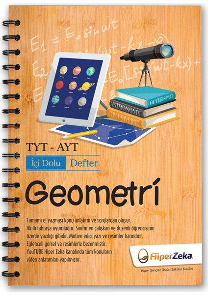 İçi Dolu Defter YKS - TYT- AYT Geometri