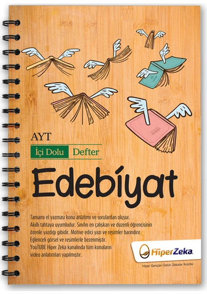 Hiper Zeka Yayınları İçi Dolu Defter YKS - AYT Edebiyat