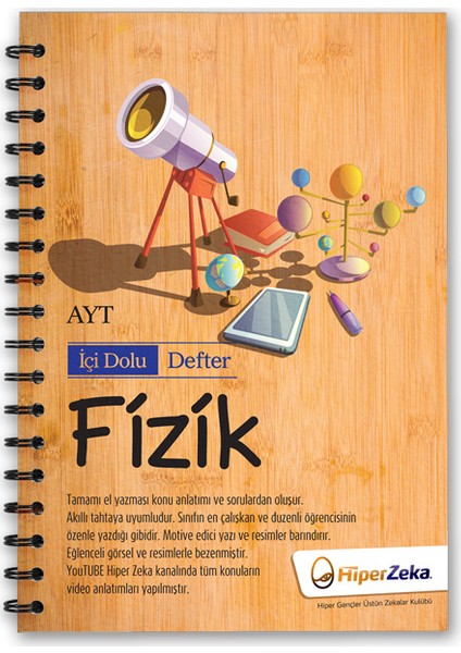 İçi Dolu Defter YKS - AYT Fizik