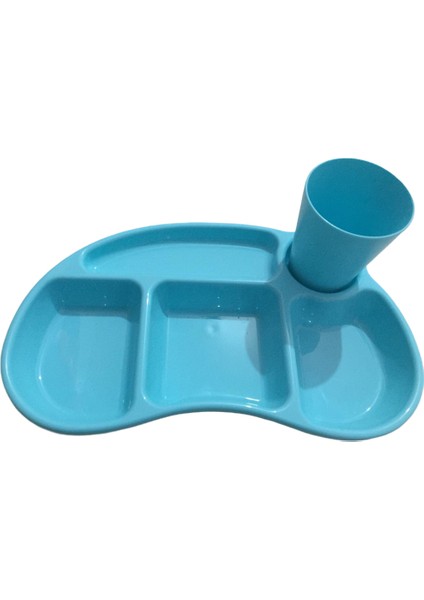 Turkuaz Tabldot Tabak-Bardak