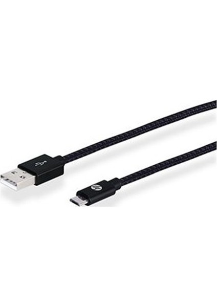 Pro Micro USB Şarj ve Data Kablosu 2 mt HP041GBBLK2TW
