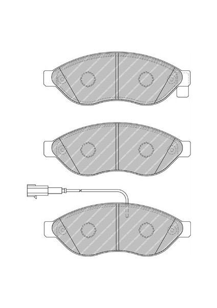 Fren Balatası Ön Ducato Boxer Jumper 2,2
