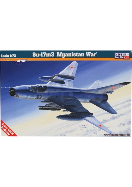 Mister Craft D-15 1/72 Su-17M3 Savaş Uçağı Maketi Afganistan Savaşı