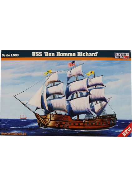 Mister Craft D-165 1/72 Uss Bon Homme Richard Savaş Gemisi Maketi