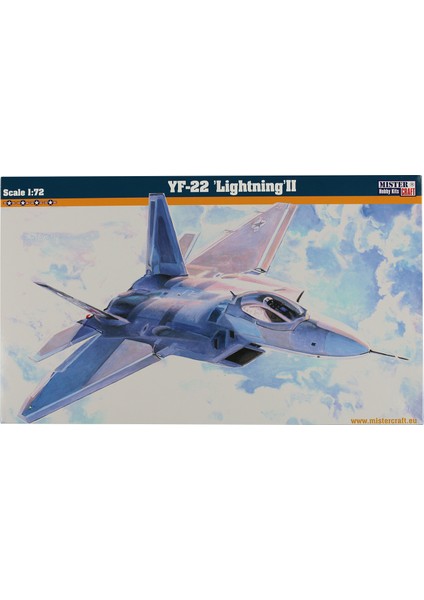 Mister Craft F-07 1/72 Yf-22 Lightning Iı Savaş Uçağı Maketi