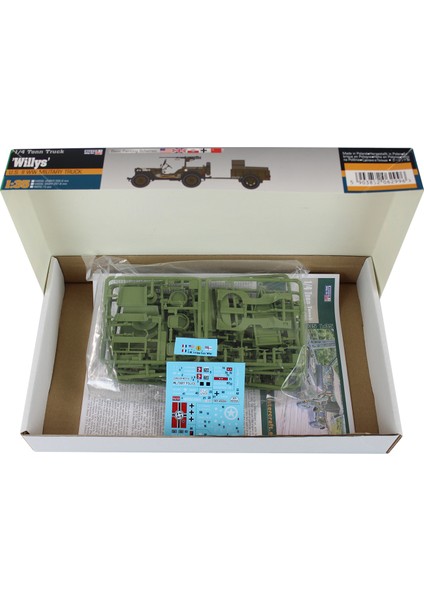 Mister Craft F-299 1/35 1/4 Ton Truck Willys Askeri Araç Maketi fiyatları