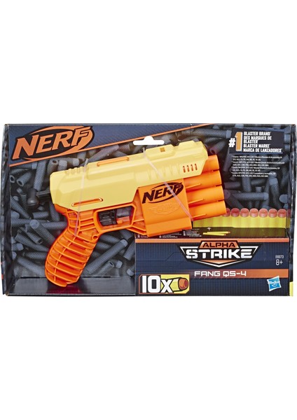 Alpha Strike Fang QS 4 Dart Tabancası 10 Dart ile Hızlı Kullanım Pil Gerektirmeyen