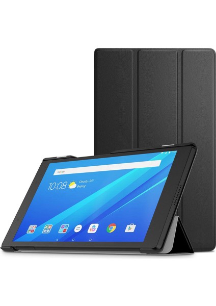 Lenovo Tab 4 8 Tablet Delüx Leather Serisi Standlı Kılıf - Siyah fiyatları