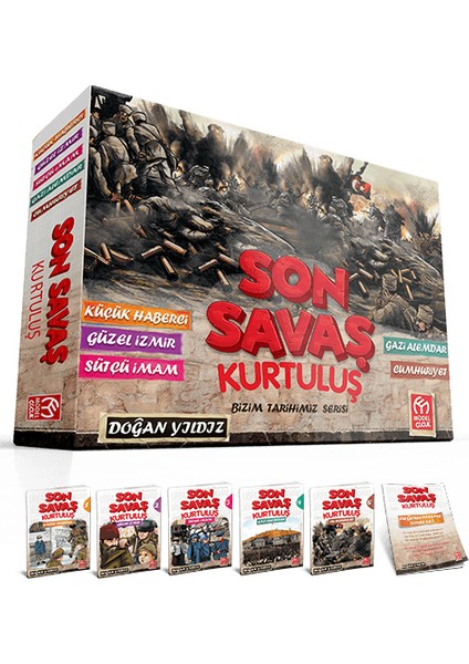 Eğitim 3. ve 4. Sınıf Son Savaş Kurtuluş Bizim Tarihimiz Serisi 5'li Set
