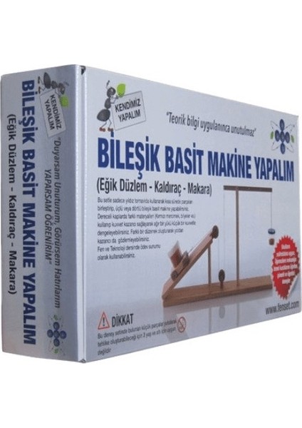 Bileşik Basit Makine Deney Seti
