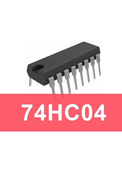 74HC04 DIP Entegre