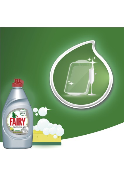 Platinum Sıvı Bulaşık Deterjanı Limon 870 ml 4'lü