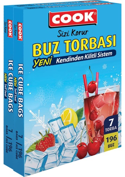 Kilitli Buz Torbası 2'li