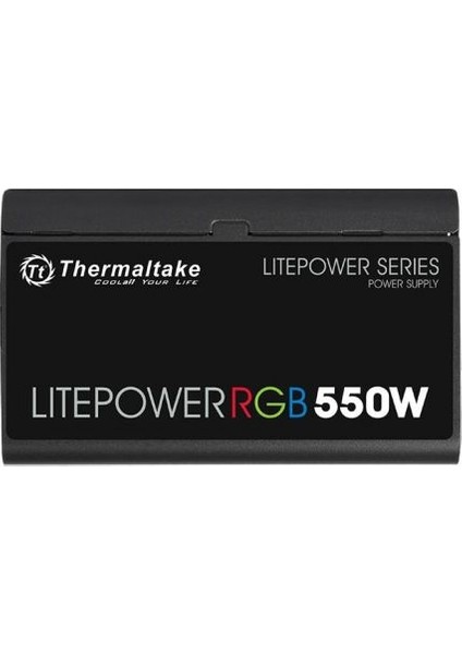 Litepower RGB 550W APFC 12cm Fanlı PSU (PS-LTP-0550NHSANE-1)