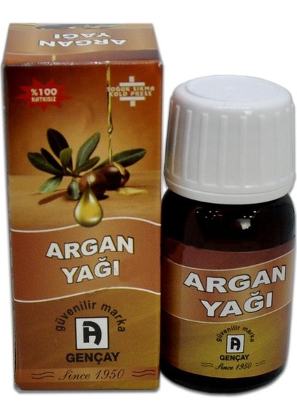 Argan Yağı Katkısız Soğuk Press 20 ml