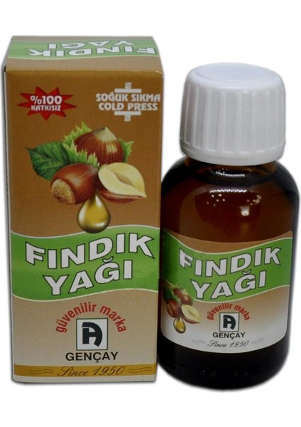 Fındık Yağı ''Soğuk Press'' 50 cc