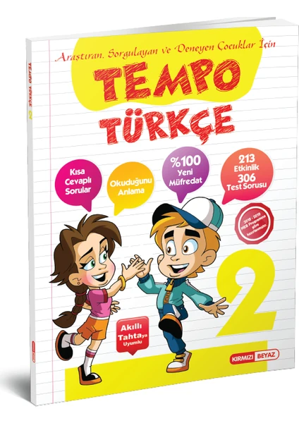 Kırmızı Beyaz Yayınlar Tempo Türkçe 2.Sınıf