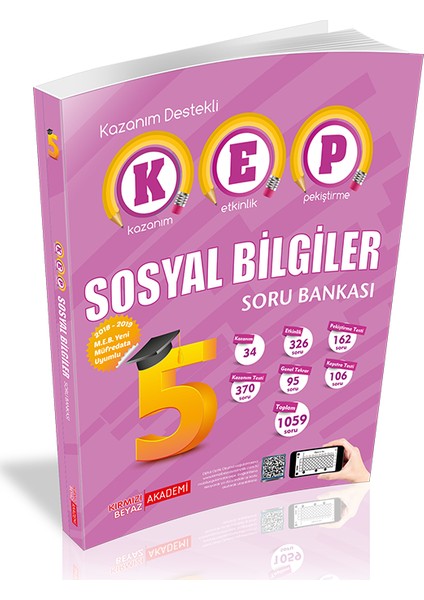 Kazanım Destekli Sosyal Bilgiler Soru Bankası (KEP ) 5.Sınıf